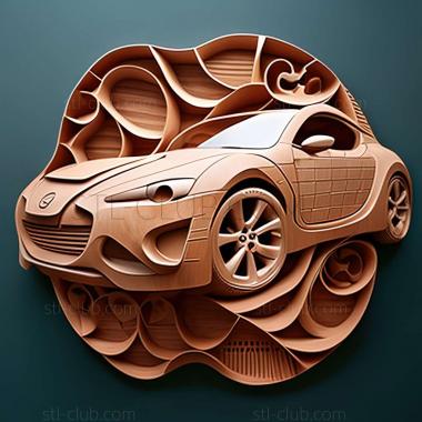 3D модель Mazda RX 8 (STL)